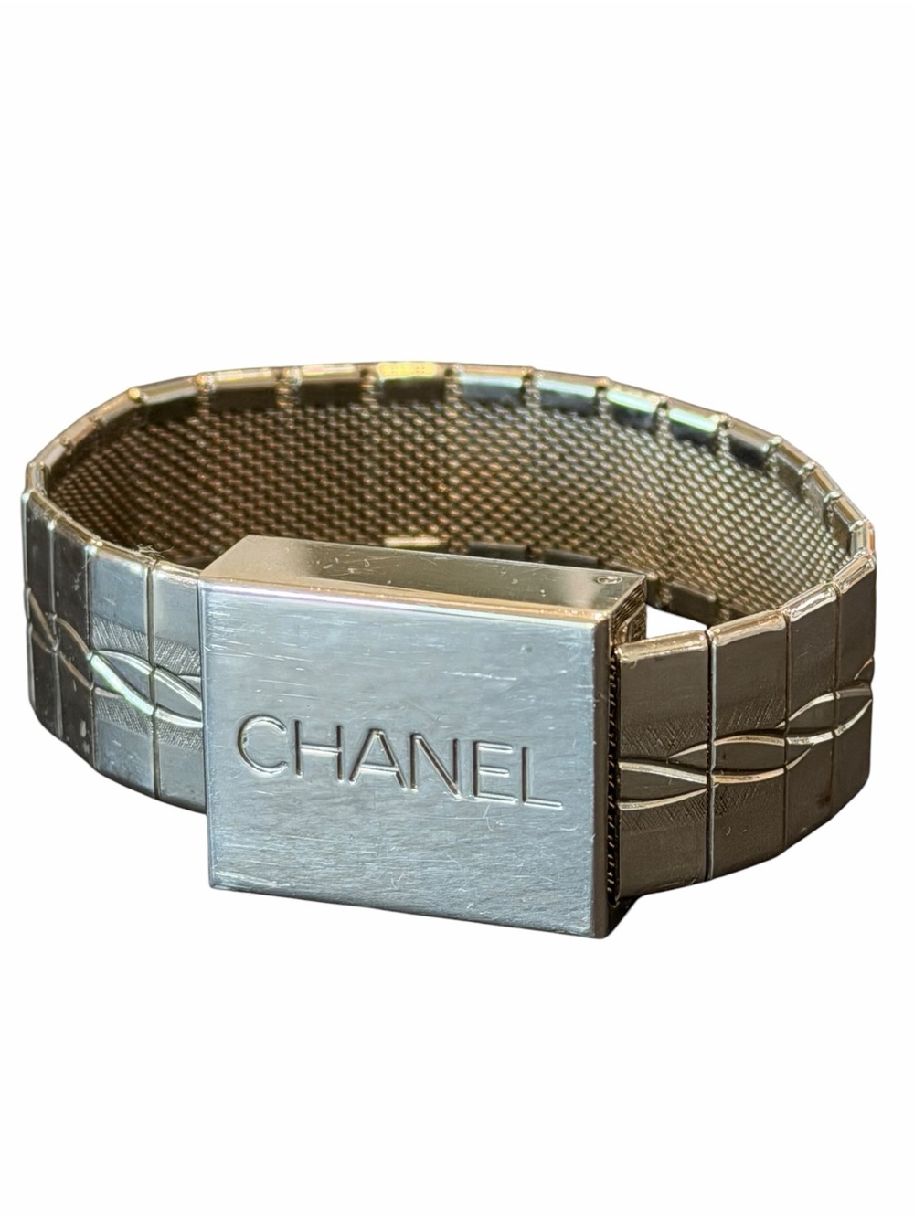 CHANEL Vintage Silver-Tone Bracelet - Picture 4 of 7